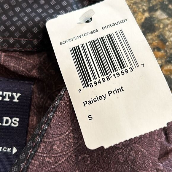 NEW Society of Threads Dark Purple Men's Shirt - Picture 4 of 8